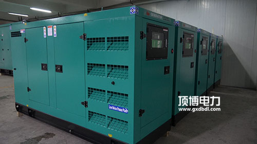 256KW東風康明斯靜音型發電機組