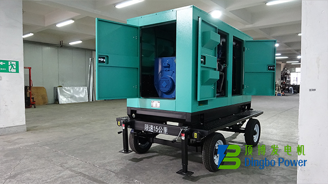 110KW玉柴防雨移動拖車發電機組2