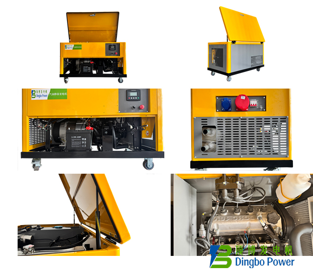 15KW靜音汽油發電機組2