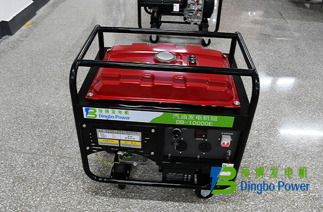 8KW汽油機開架式發電機組2